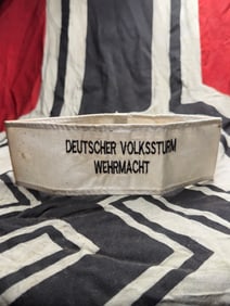 Rare WWII German Volkssturm Armband