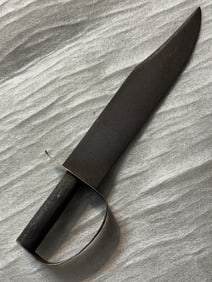 Civil War era style D-guard Bowie Knife Marked CS 1861
