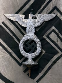 WW2 German Vehicle Hood Ornament — Reichsadler Emblem (circa 1936–1945)