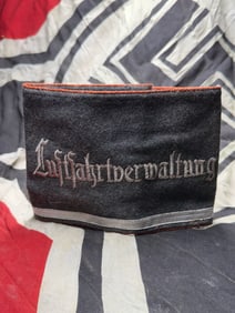 WW2 German Luftfahrtverwaltung Armband (Aviation Administration Armband)