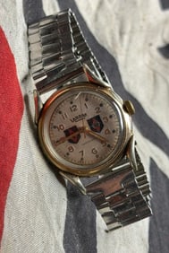 WW2 German Hitler Youth Ladoire “Ebauche Suisse?? Wristwatch