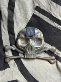 WW2 German SS Totenkopf (Death’s Head) Emblem — Waffen-SS