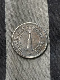 WW2 German Beer Silver Token from the NSDAP Gauführerschule