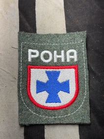 WW2 German Eastern Volunteer Arm Shield Russian Liberation Army (ROA)