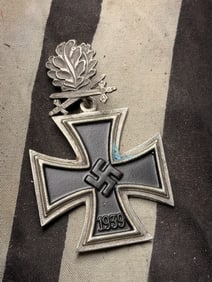 WW2 German Knight’s Cross of the Iron Cross with Oak Leaves and Swords