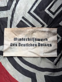 WW2 German Winterhilfswerk Armband “Winter Relief of the German People,?? 1933–1945
