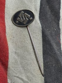 SS-FM Stickpin (Freundeskreis der SS / SS Member Supporter Badge) – Germany, WWII Period