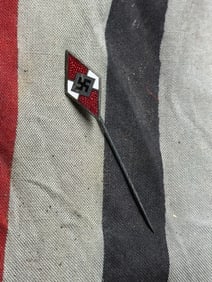 WW2 German Youth Organization Stickpin with Diamond Emblem