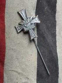 WW2 Commemorative German “Stalingrad?? Stickpin (Iron Cross Form, Early 1940s)