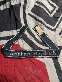 WWII German “Reinhard Heydrich?? Memorial Cuff Title (Uniform Insignia, c. 1942–1945)