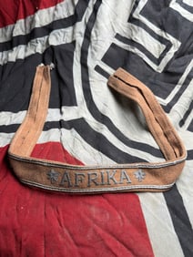 WW2 German Afrika Campaign Cuff Title (Afrikakorps), 1941–1943