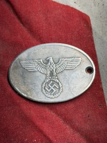 WWII German Geheime Staatspolizei (Gestapo) Identification Disc – Numbered 737