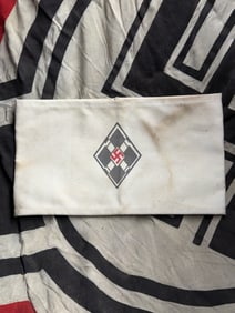 WW2 GERMAN HITLER YOUTH LEADERS ARMBAND
