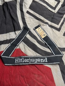 Hitler Youth Organization Cuff Title – WWII Era (Germany, 1930s–1940s)