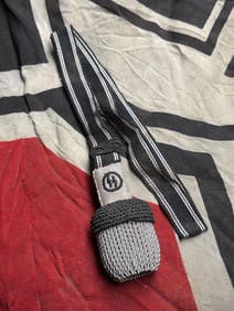 RARE WW2 GERMAN WAFFEN SS SWORD KNOT PORTEPEE