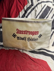 WW2 GERMAN ADOLF HITLER STOSSTROOPEN ARMBAND