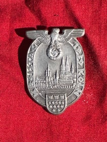 WW2 German Badge from the 1938 Party Rally in Cologne