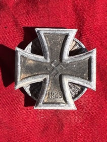 Rare WW2 German 1939 Iron Cross With Screw Back Construction