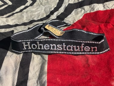 WW2 German Waffen-SS “Hohenstaufen?? Cuff Title (Ärmelstreifen)