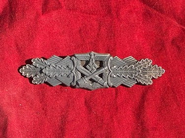 WW2 German Close Combat Clasp (Nahkampfspange) – Bronze Grade, c. 1942–1945
