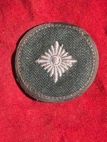 WW2 German Police Sleeve Rank Insignia (Likely Meister Rank), c. 1936–1945