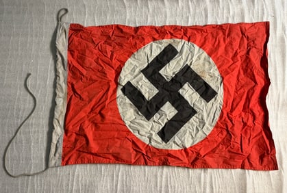 WW2 GERMAN NSDAP POLITICAL PARTY LARGE FLAG