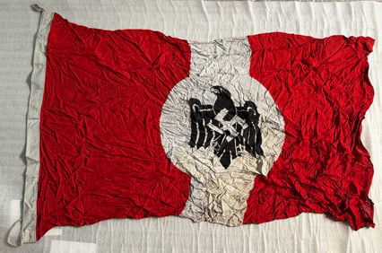 WW2 GERMAN War Flag with Reichsadler (Imperial Eagle) Emblem