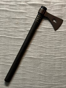 Native Americn Plains Indians Trade Tomahawk with Heart-Cut Blade, ca. 1850–1880