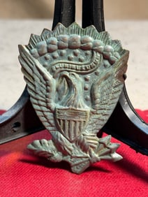 Civil War U.S. Eagle Shako Plate (Model 1821–1840 Style)