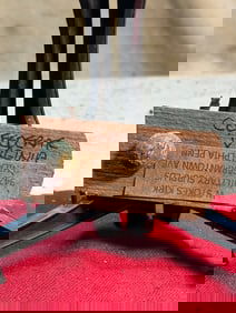 Confederate Virginia State Seal Button (Civil War Era), ca. 1861–1865 By W. Stokes Kirk