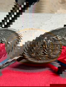 Civil War–Era Pennsylvania State Militia Belt Plate Buckle