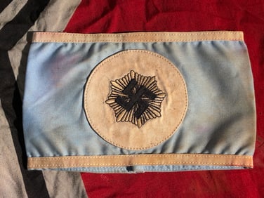WW2 GERMAN 2ND PATTERN RLB TUNIC ARMBAND