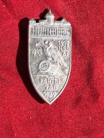 1929 Nuremberg Party Rally Commemorative Badge
