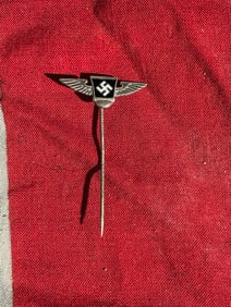 WW2 German Luftwaffe Personnel Stickpin (Third Reich, ca. 1930s–1940s)