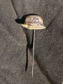 WW1 German Der Stahlhelm Veteran Organization Stickpin (c. 1920s–1930s)