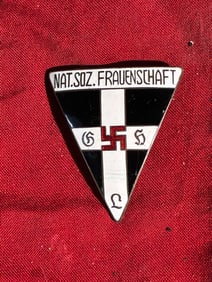WW2 German National Socialist Women’s League Membership Badge (NS-Frauenschaft), c. 1930s