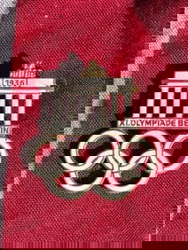 WW2 German Commemorative Pin from the 1936 Berlin Olympic Games