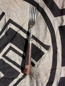 Dining Fork with Insignia Attributed to the National Socialist German Workers’ Party (NSDAP), c.