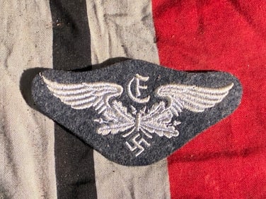 WW2 German Luftwaffe Medical Service Sleeve Insignia (c. 1939–1945)