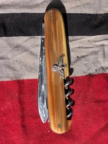 WW2 German Pocket Knife with Multi-Tool Features (circa 1930s–1940s)
