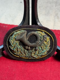 Civil War Infantry Hunting Horn Insignia — Schuyler, Hartley & Graham, New York