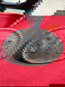 Civil War Grand Army of the Republic “SVR?? Veterans Belt Plate