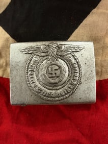 WW2 German Waffen-SS Enlisted Man’s Belt Buckle