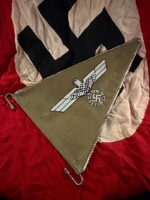 WW2 German Nazi Party Vehicle Pennant (NSDAP Reichsadler)