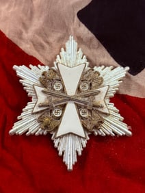 WW2 German Cross in Silver (Deutsches Kreuz in Silber)
