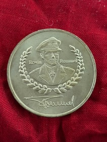 WW2 German Commemorative Medal of Field Marshal Erwin Rommel