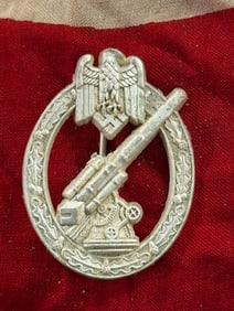 WW2 German Flak Badge (Luftwaffe Anti-Aircraft Award)