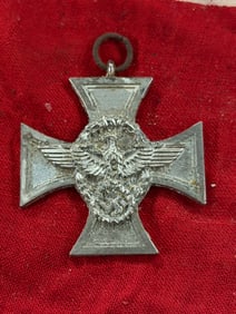 WW2 German Faithful Service Cross of the German Police (Treuedienst-Ehrenzeichen), Third Reich