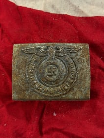 WW2 German Waffen-SS Enlisted Man’s Belt Buckle (Koppelschloss)