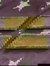 Civil War American Brass Powder Flask with Eagle and Shield Motif